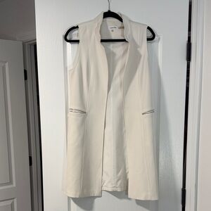 Calvin Klein Women's Ivory Vest